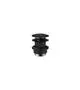 Hansgrohe-HG-Ablaufgarnitur-Push-Open-fuer-Waschtisch-und-Bidetmischer-Mattschwarz-51300670 gallery number 1